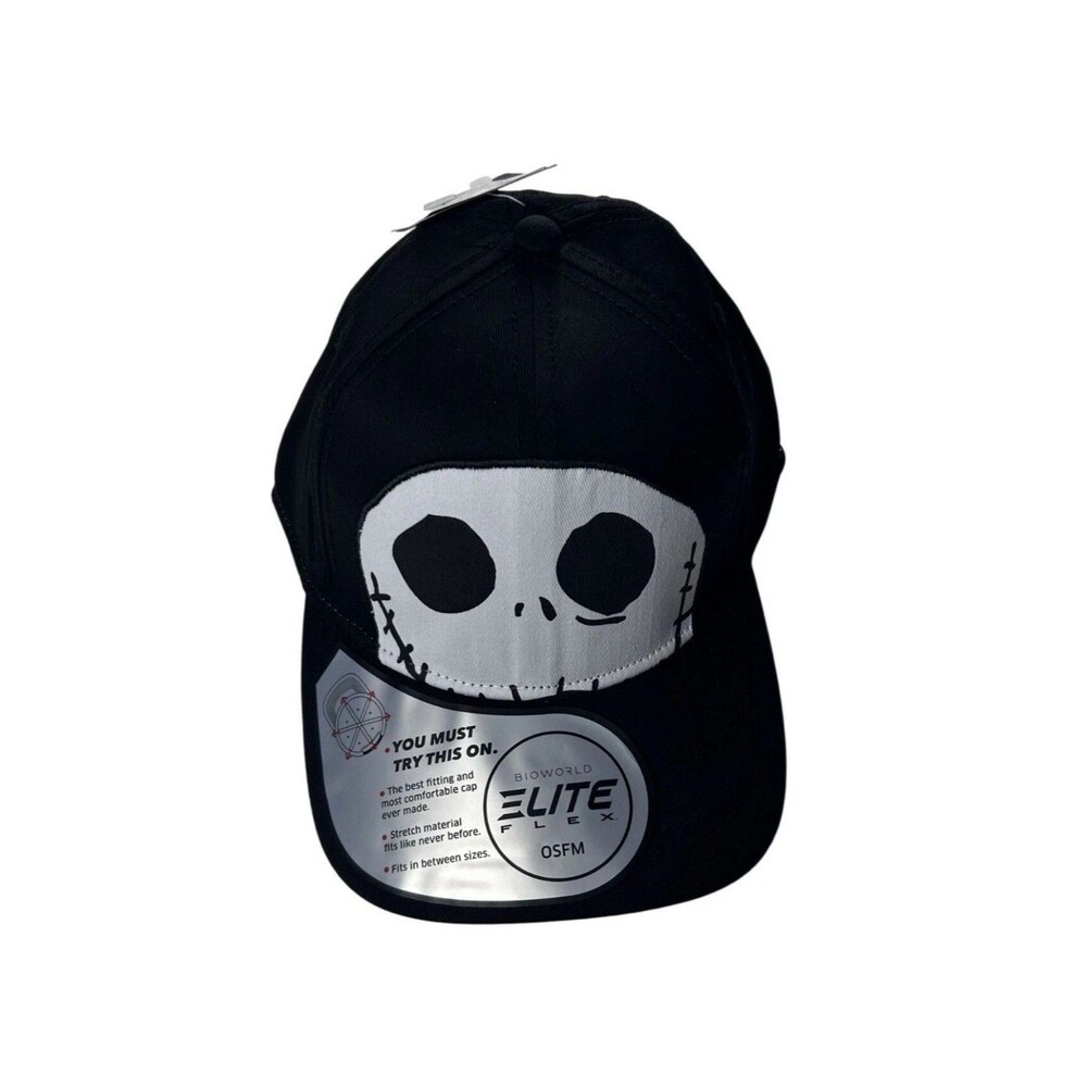 NIGHTMARE BEFORE CHRISTMAS JACK SKELLINGTON SNAPBACK HAT CAP